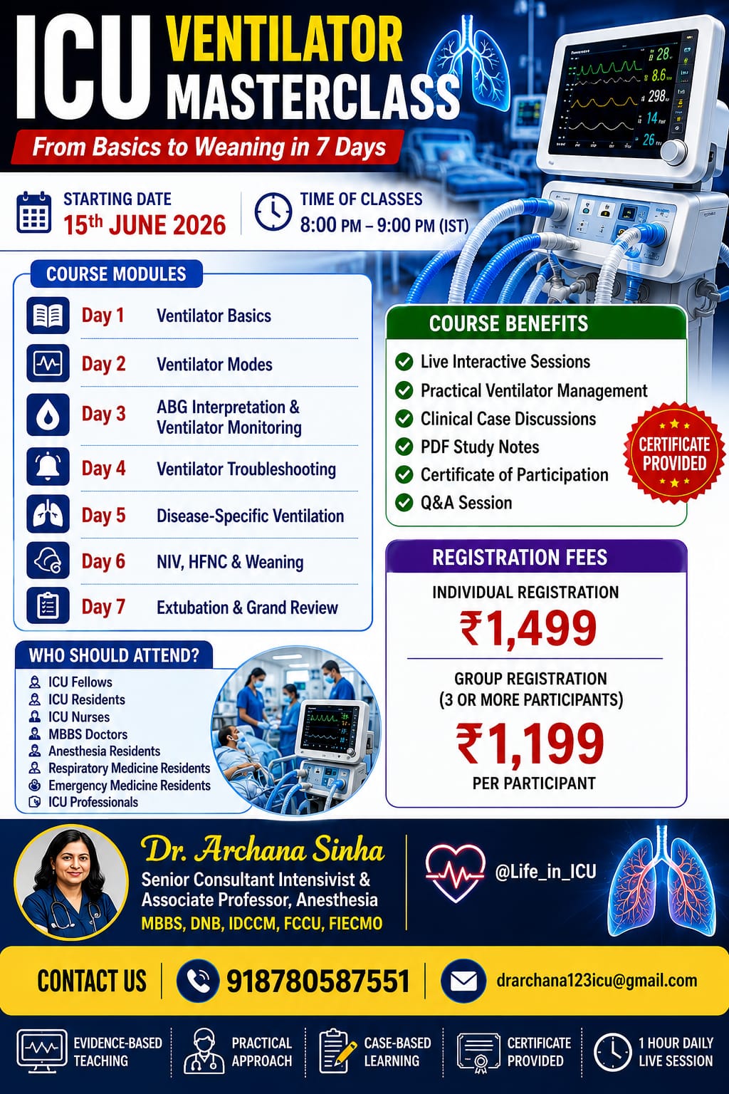 🫁 ICU VENTILATOR MASTERCLASS